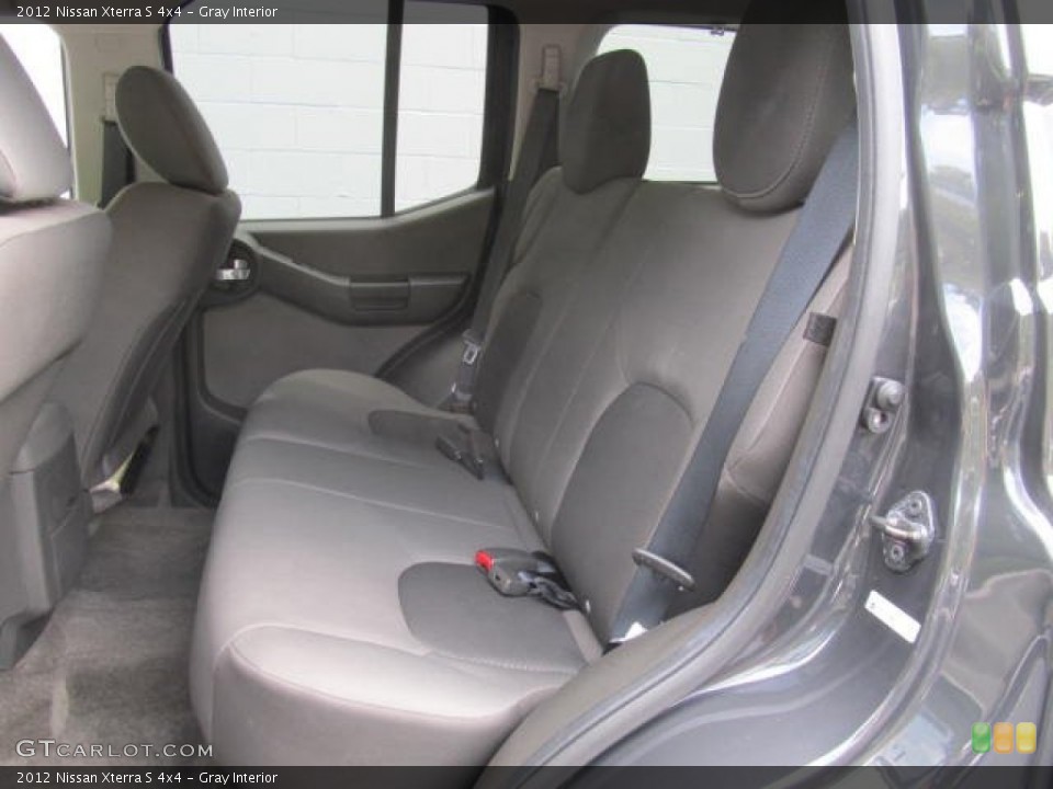 Gray Interior Rear Seat for the 2012 Nissan Xterra S 4x4 #83359810