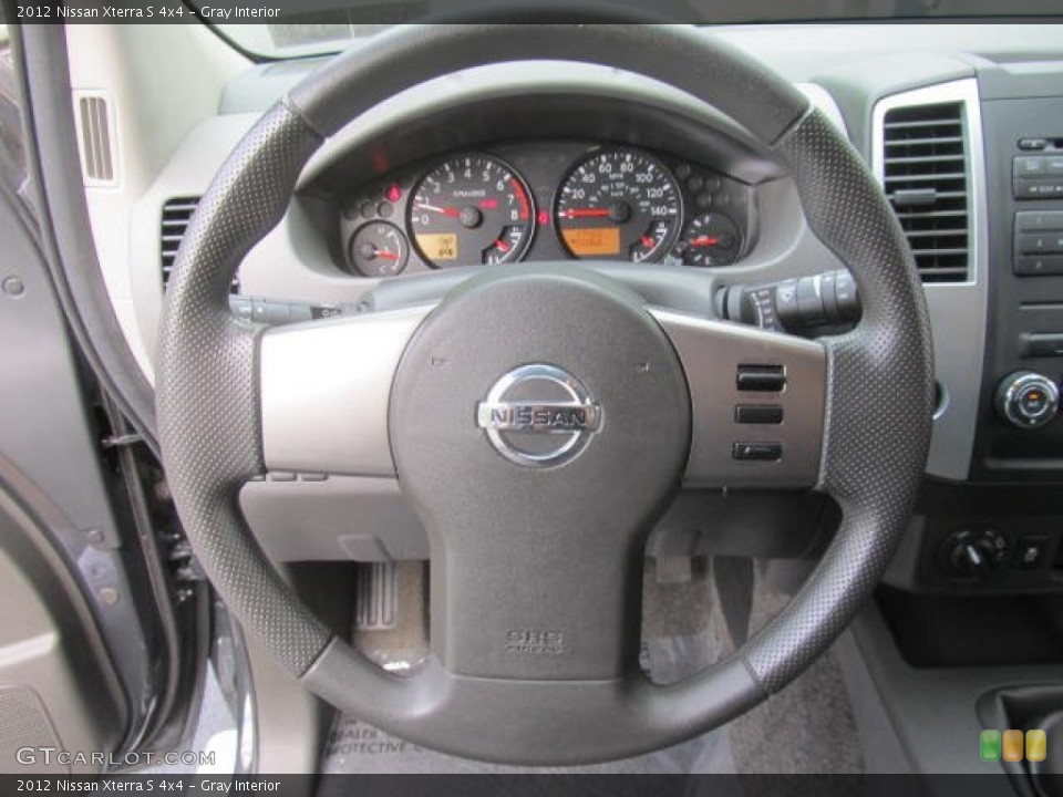 Gray Interior Steering Wheel for the 2012 Nissan Xterra S 4x4 #83359820