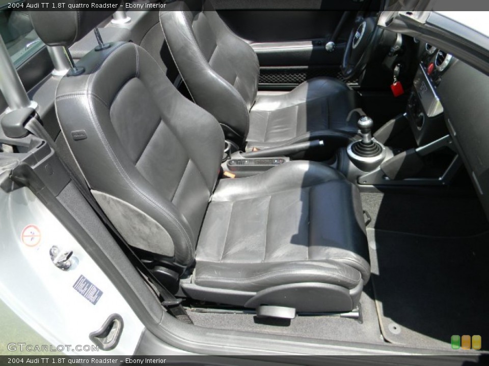Ebony Interior Photo for the 2004 Audi TT 1.8T quattro Roadster #83361001