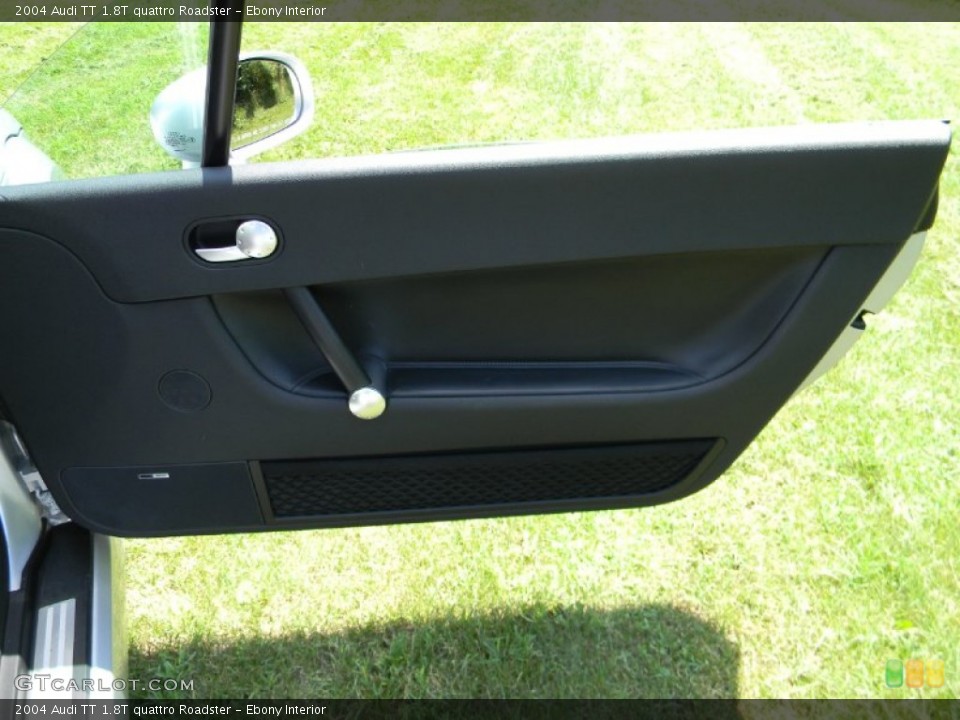 Ebony Interior Door Panel for the 2004 Audi TT 1.8T quattro Roadster #83361011