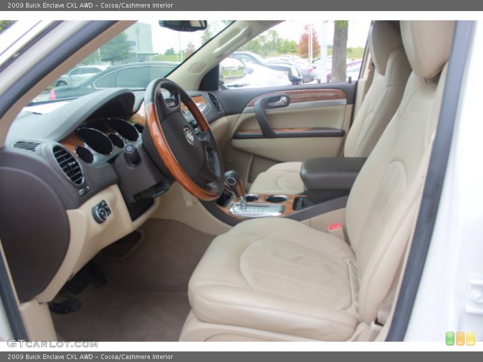 Cocoa/Cashmere Interior Photo for the 2009 Buick Enclave CXL AWD #83369818