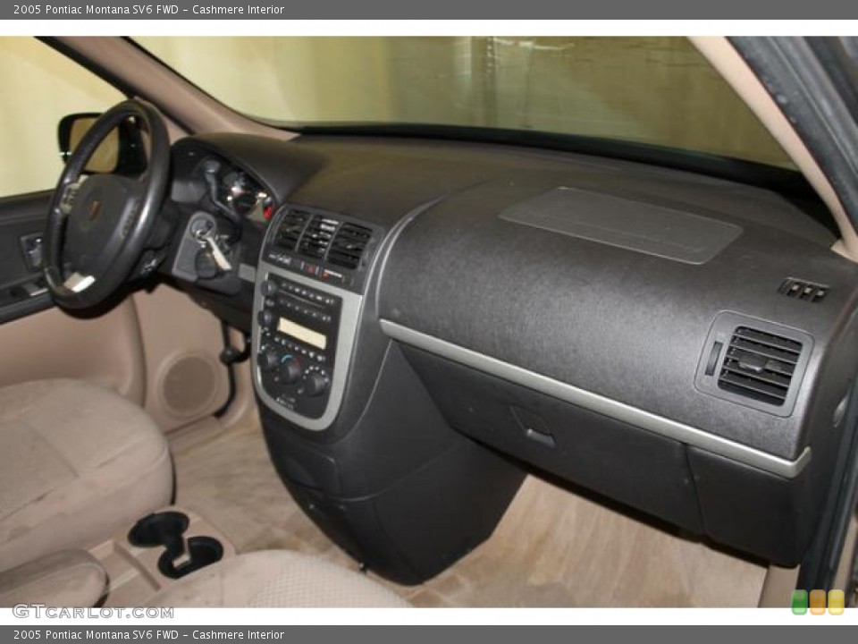Cashmere Interior Dashboard for the 2005 Pontiac Montana SV6 FWD #83372359