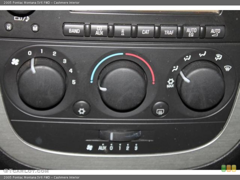Cashmere Interior Controls for the 2005 Pontiac Montana SV6 FWD #83372494