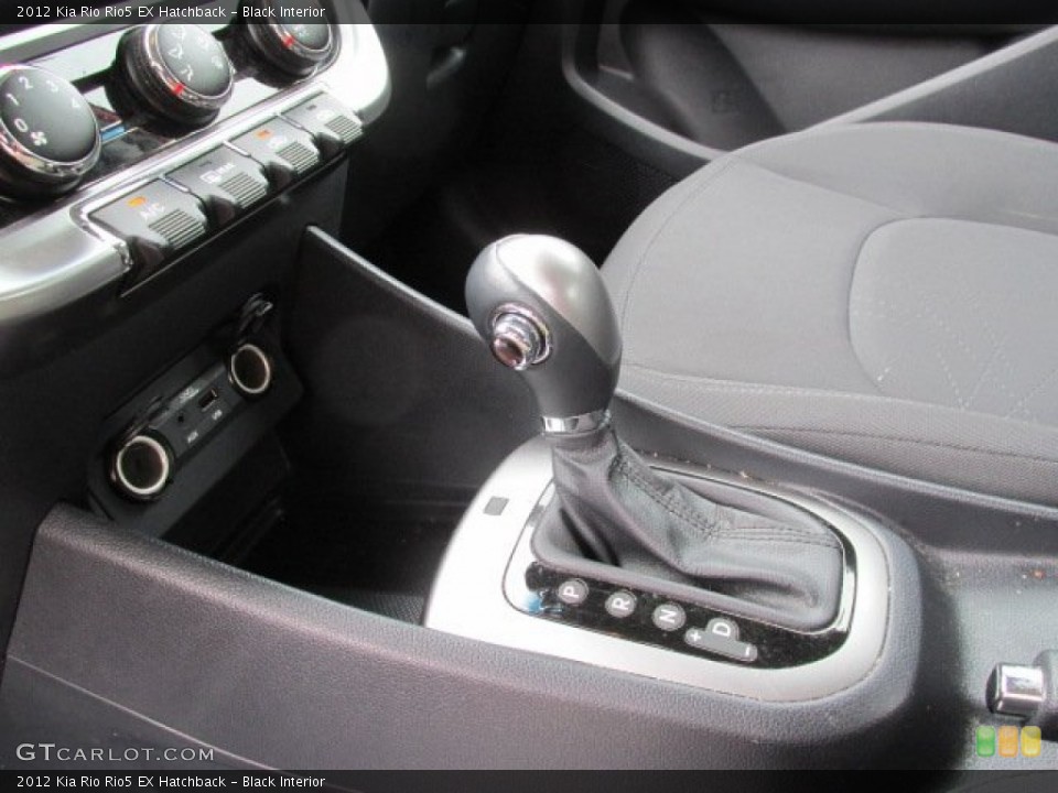 Black Interior Transmission for the 2012 Kia Rio Rio5 EX Hatchback #83376434