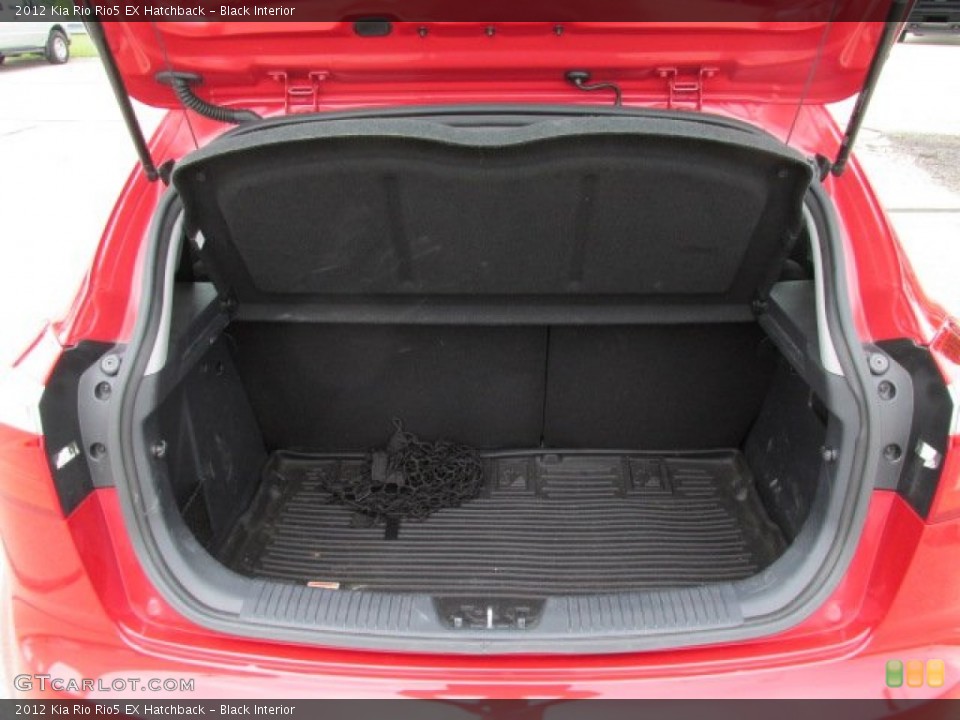 Black Interior Trunk for the 2012 Kia Rio Rio5 EX Hatchback #83376481