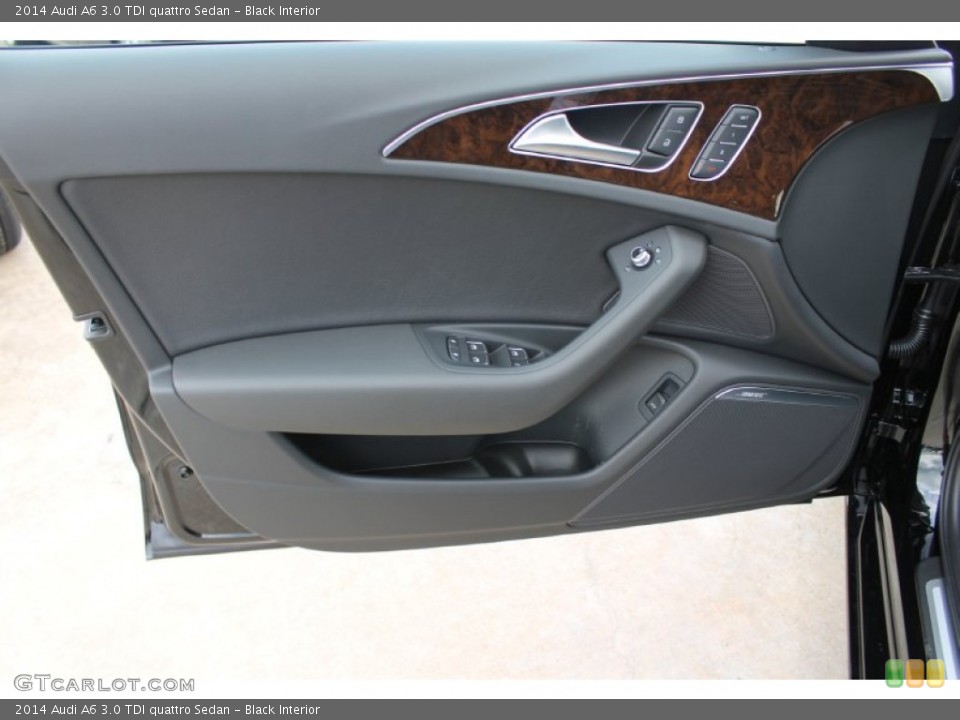 Black Interior Door Panel for the 2014 Audi A6 3.0 TDI quattro Sedan #83378905