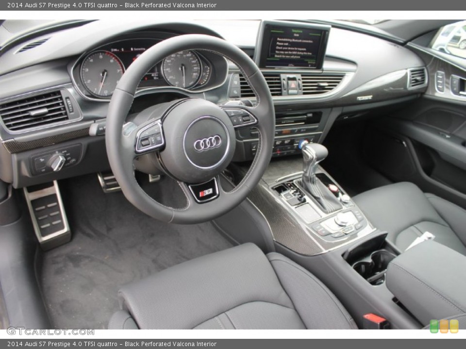 Black Perforated Valcona Interior Photo for the 2014 Audi S7 Prestige 4.0 TFSI quattro #83380597