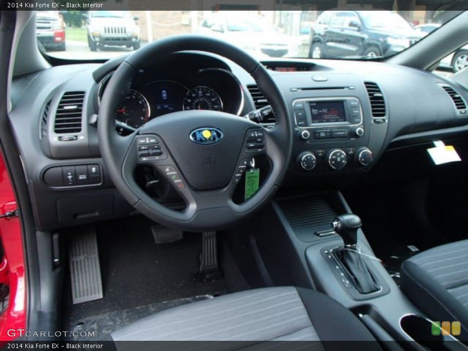 Black Interior Prime Interior for the 2014 Kia Forte EX #83380915