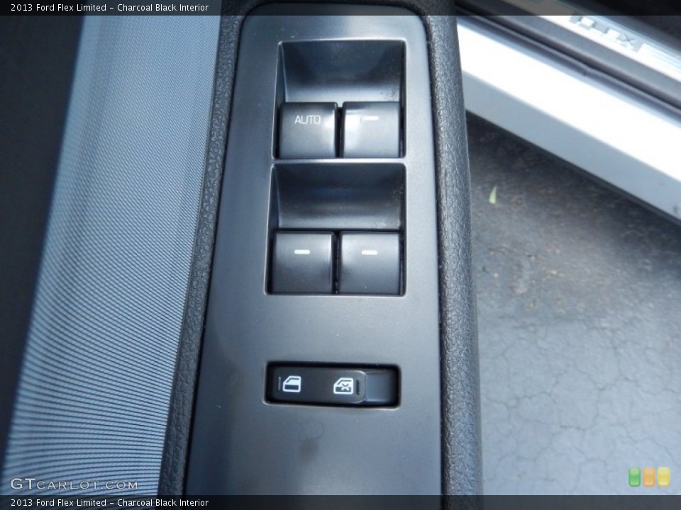 Charcoal Black Interior Controls for the 2013 Ford Flex Limited #83381107