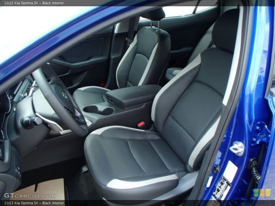 Black Interior Photo for the 2013 Kia Optima SX #83381617