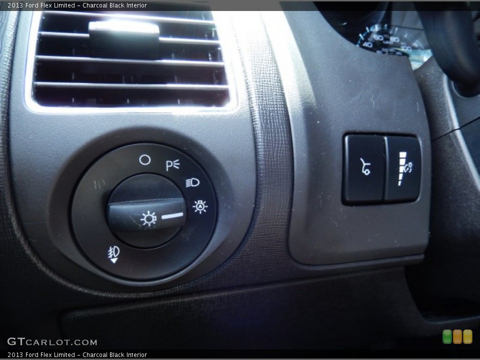 Charcoal Black Interior Controls for the 2013 Ford Flex Limited #83381662