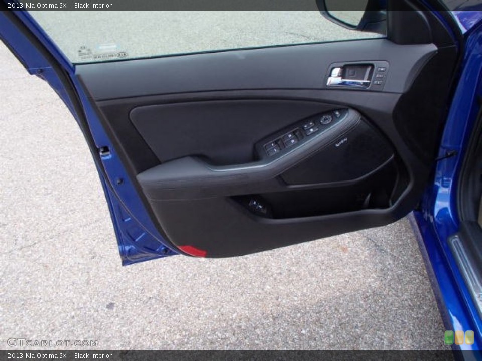 Black Interior Door Panel for the 2013 Kia Optima SX #83381672