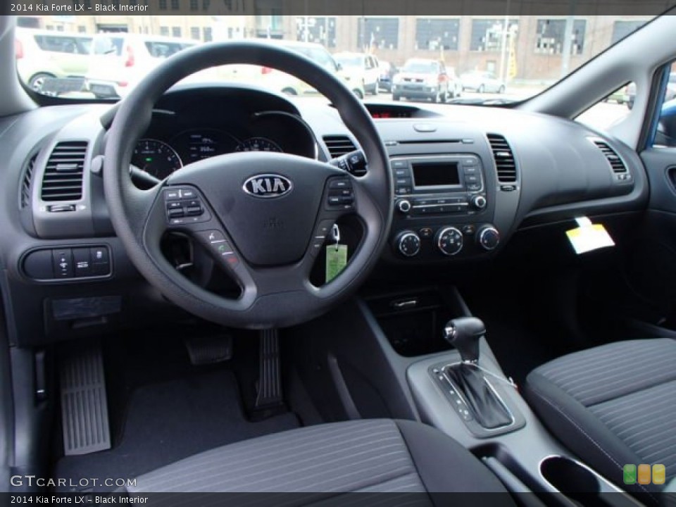 Black Interior Prime Interior for the 2014 Kia Forte LX #83381819