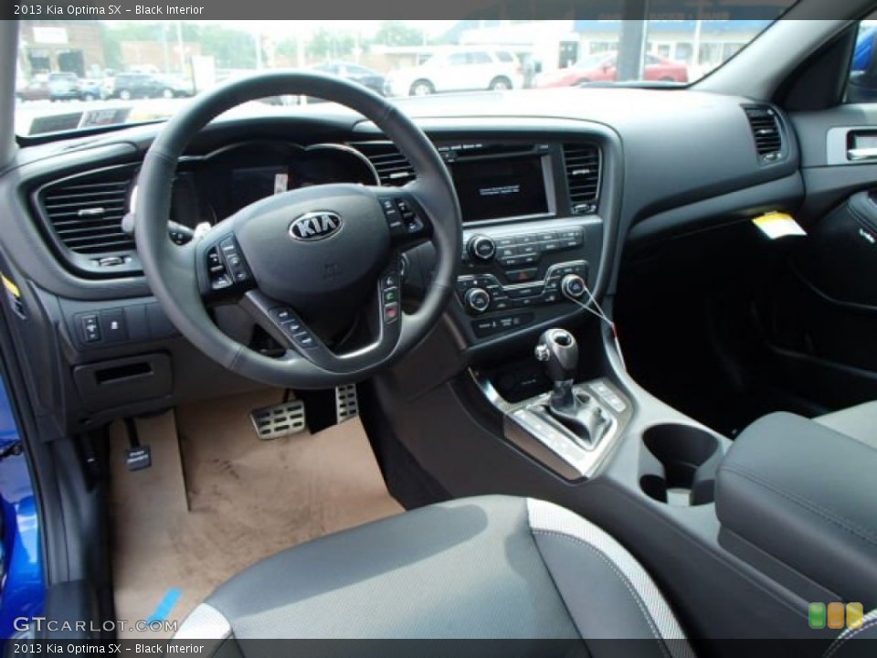 Black Interior Prime Interior for the 2013 Kia Optima SX #83381839