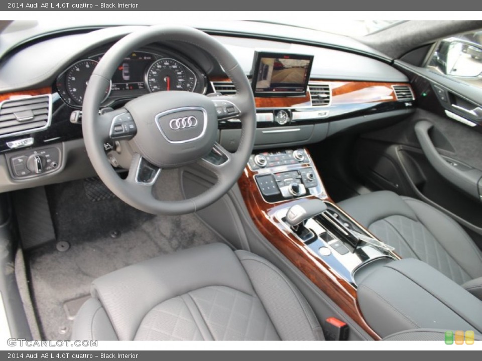Black Interior Prime Interior for the 2014 Audi A8 L 4.0T quattro #83382642