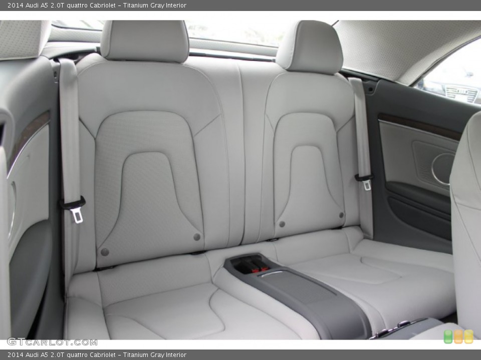 Titanium Gray Interior Rear Seat for the 2014 Audi A5 2.0T quattro Cabriolet #83383207