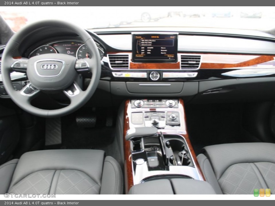 Black Interior Dashboard for the 2014 Audi A8 L 4.0T quattro #83383867