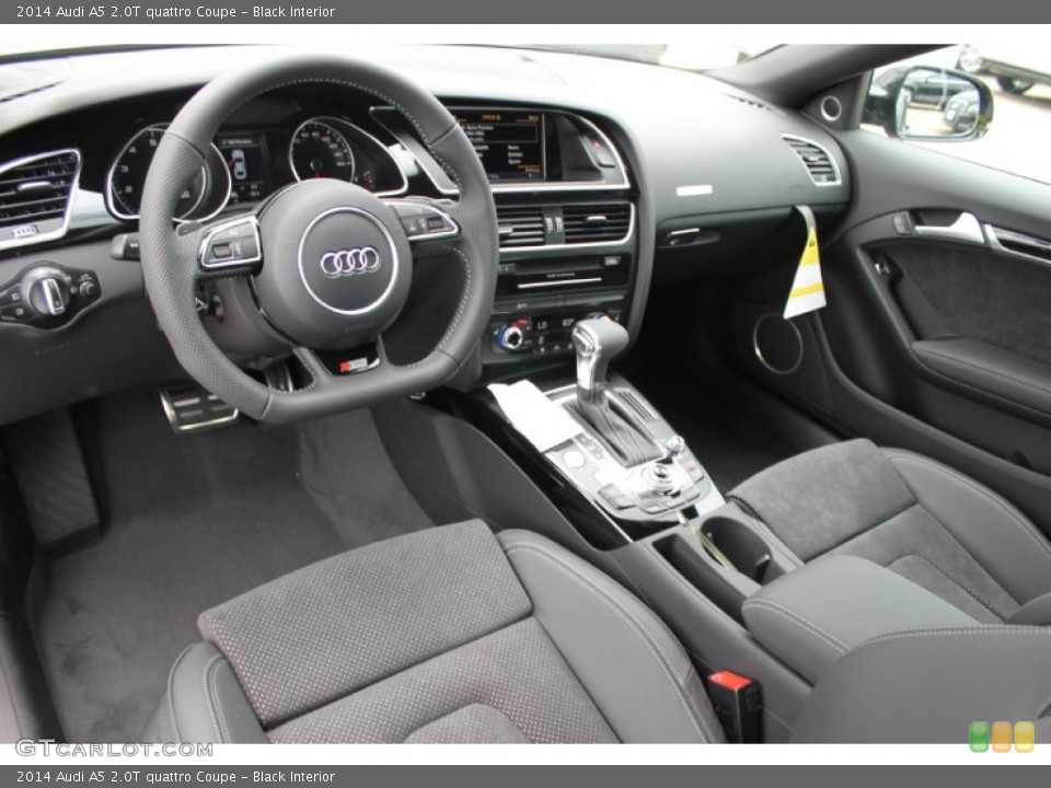 Black Interior Prime Interior for the 2014 Audi A5 2.0T quattro Coupe #83385257