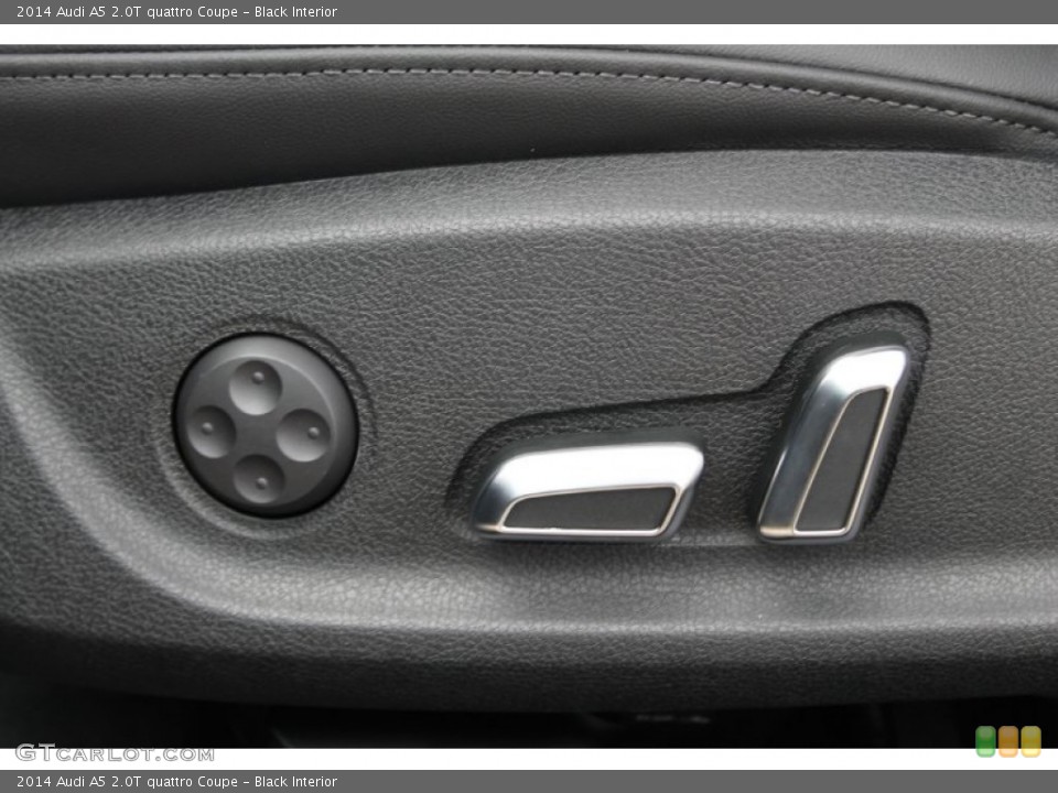 Black Interior Controls for the 2014 Audi A5 2.0T quattro Coupe #83385404