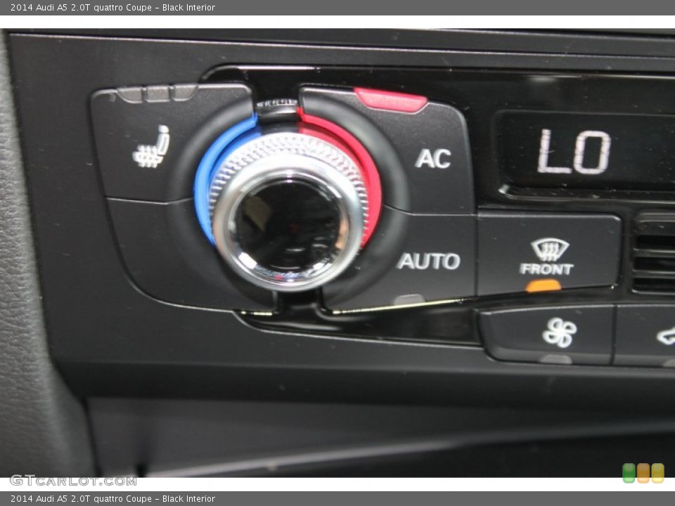 Black Interior Controls for the 2014 Audi A5 2.0T quattro Coupe #83386116
