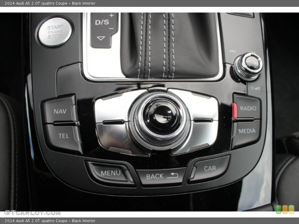 Black Interior Controls for the 2014 Audi A5 2.0T quattro Coupe #83386186