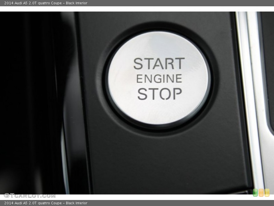 Black Interior Controls for the 2014 Audi A5 2.0T quattro Coupe #83386265