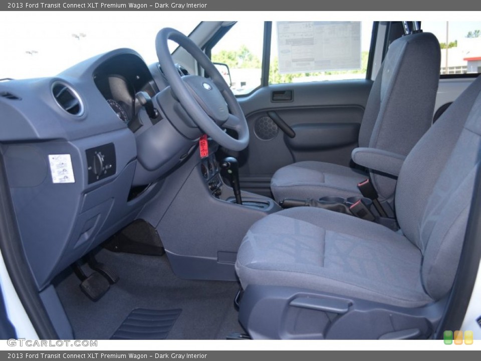 Dark Gray Interior Front Seat for the 2013 Ford Transit Connect XLT Premium Wagon #83386434