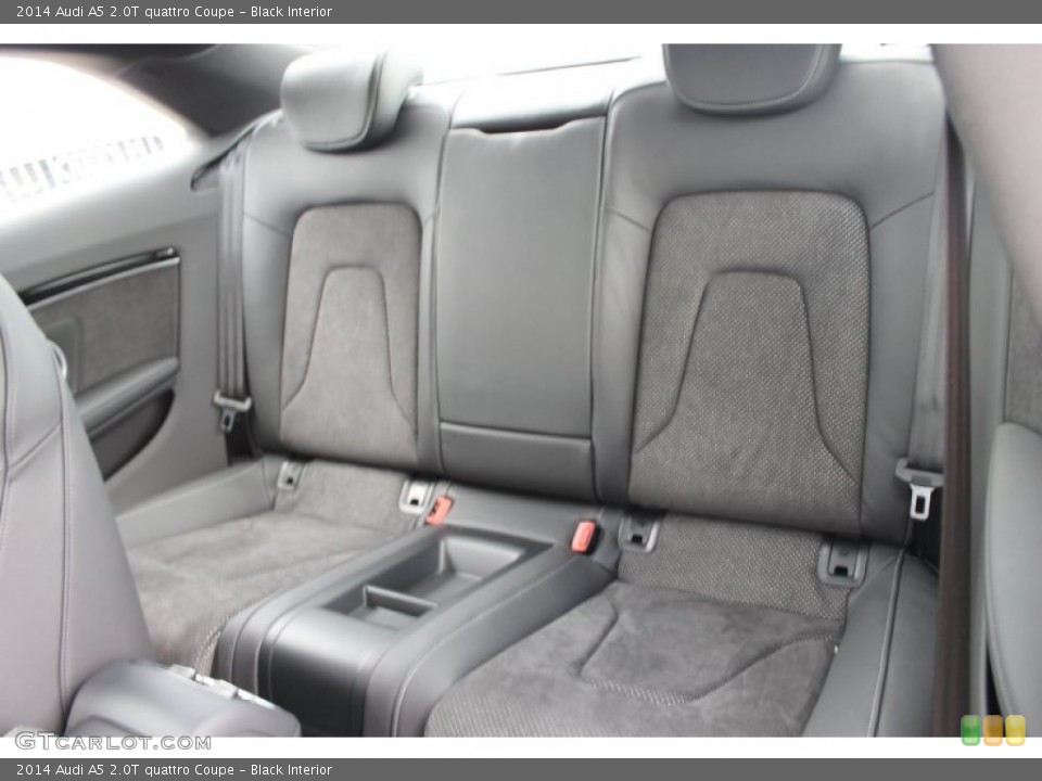 Black Interior Rear Seat for the 2014 Audi A5 2.0T quattro Coupe #83386474