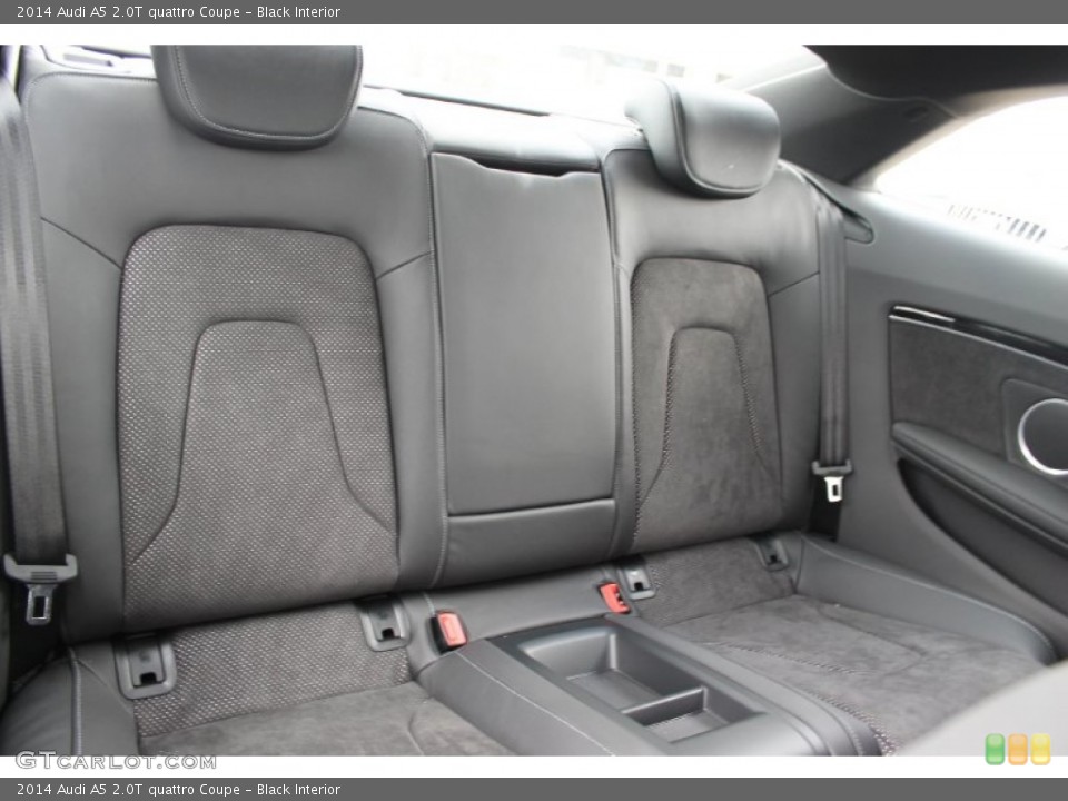 Black Interior Rear Seat for the 2014 Audi A5 2.0T quattro Coupe #83386651