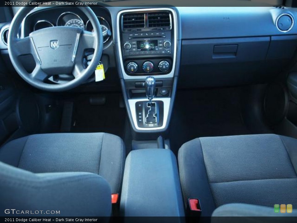 Dark Slate Gray Interior Dashboard for the 2011 Dodge Caliber Heat #83387339