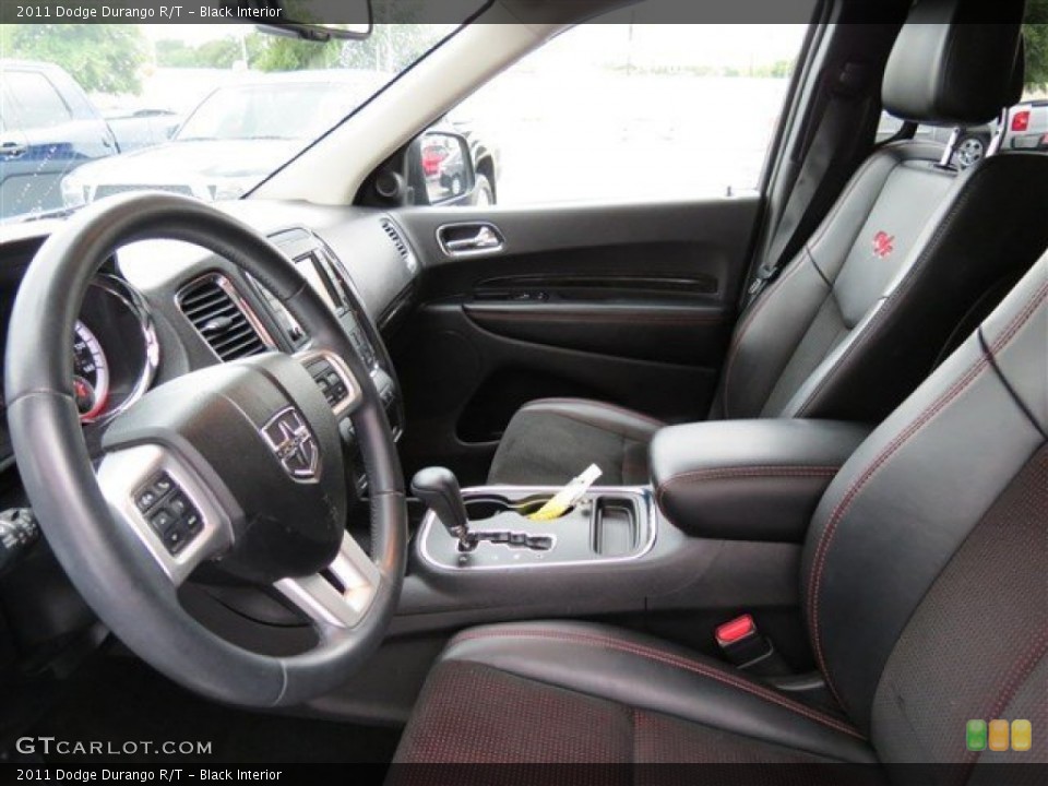 Black Interior Front Seat for the 2011 Dodge Durango R/T #83388313