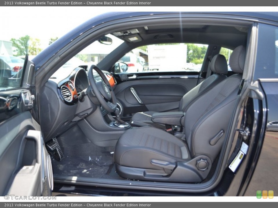 Cheyenne Black Fender Edition Interior Front Seat for the 2013 Volkswagen Beetle Turbo Fender Edition #83388829