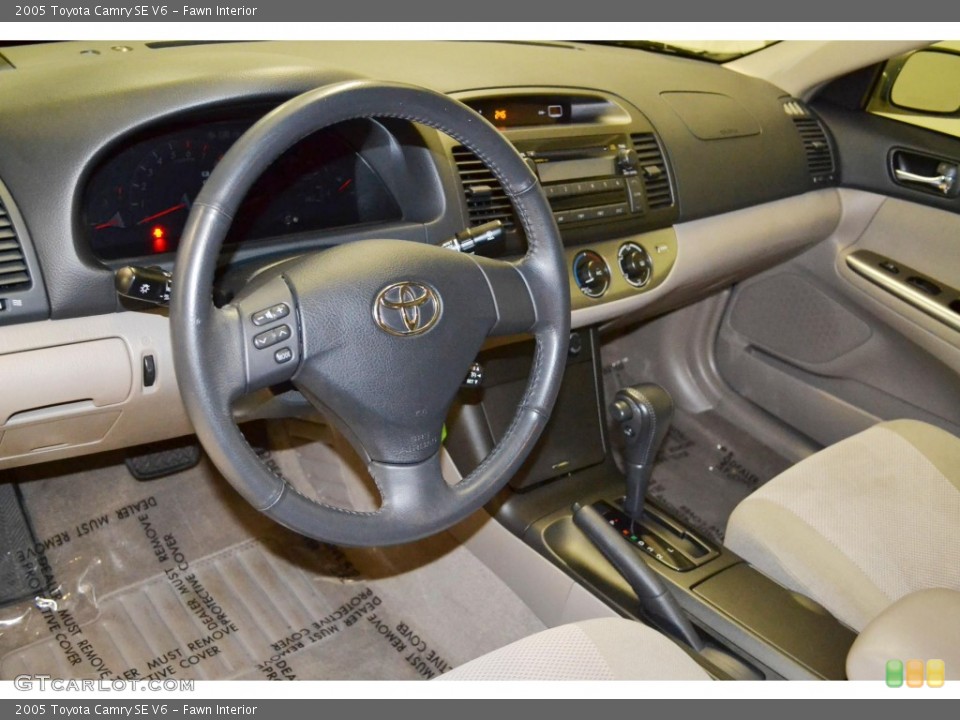 Fawn Interior Dashboard For The 2005 Toyota Camry Se V6