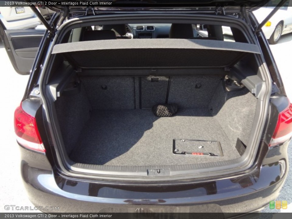 Interlagos Plaid Cloth Interior Trunk for the 2013 Volkswagen GTI 2 Door #83390824