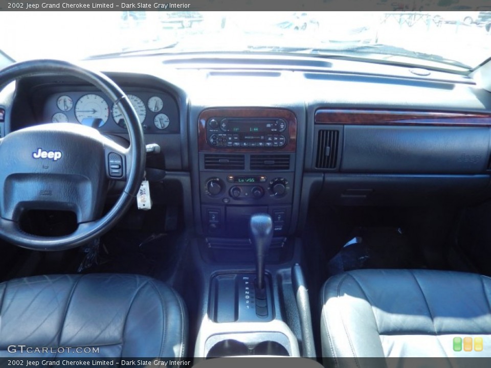 Dark Slate Gray Interior Dashboard for the 2002 Jeep Grand Cherokee Limited #83396293