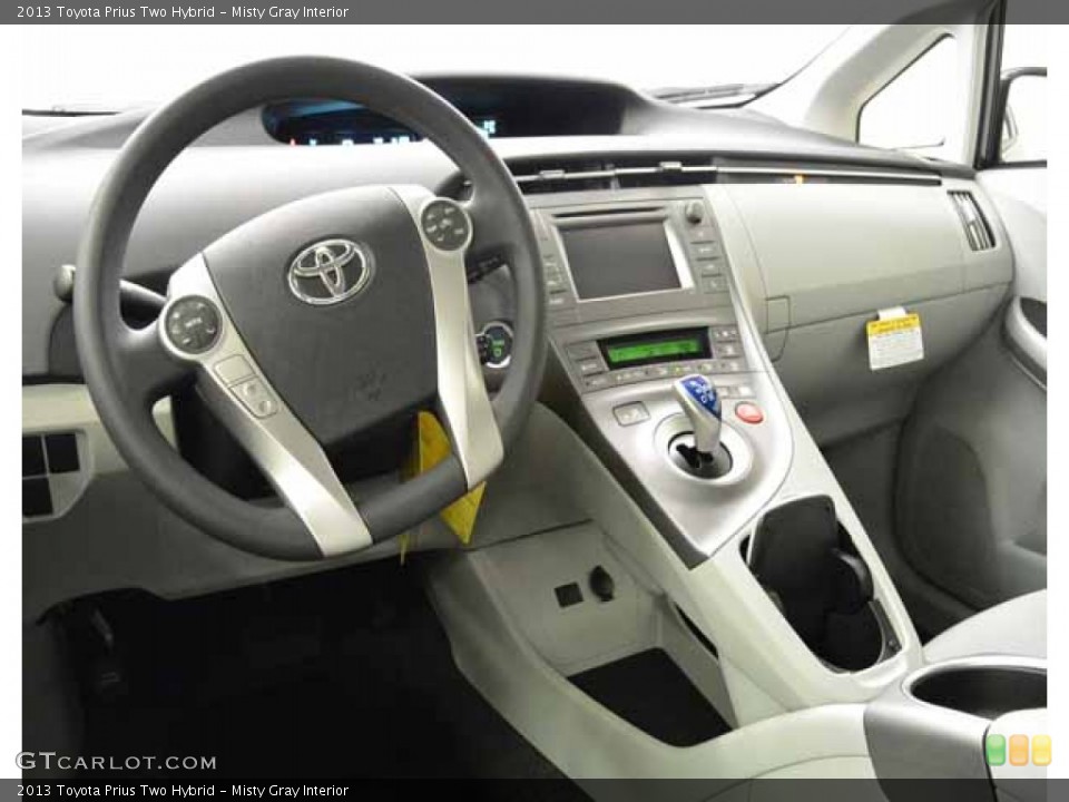 Misty Gray Interior Photo for the 2013 Toyota Prius Two Hybrid #83396794