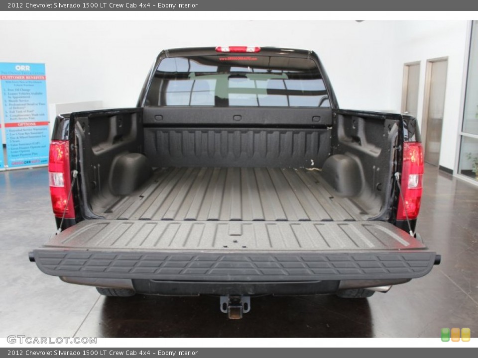 Ebony Interior Trunk for the 2012 Chevrolet Silverado 1500 LT Crew Cab 4x4 #83396848