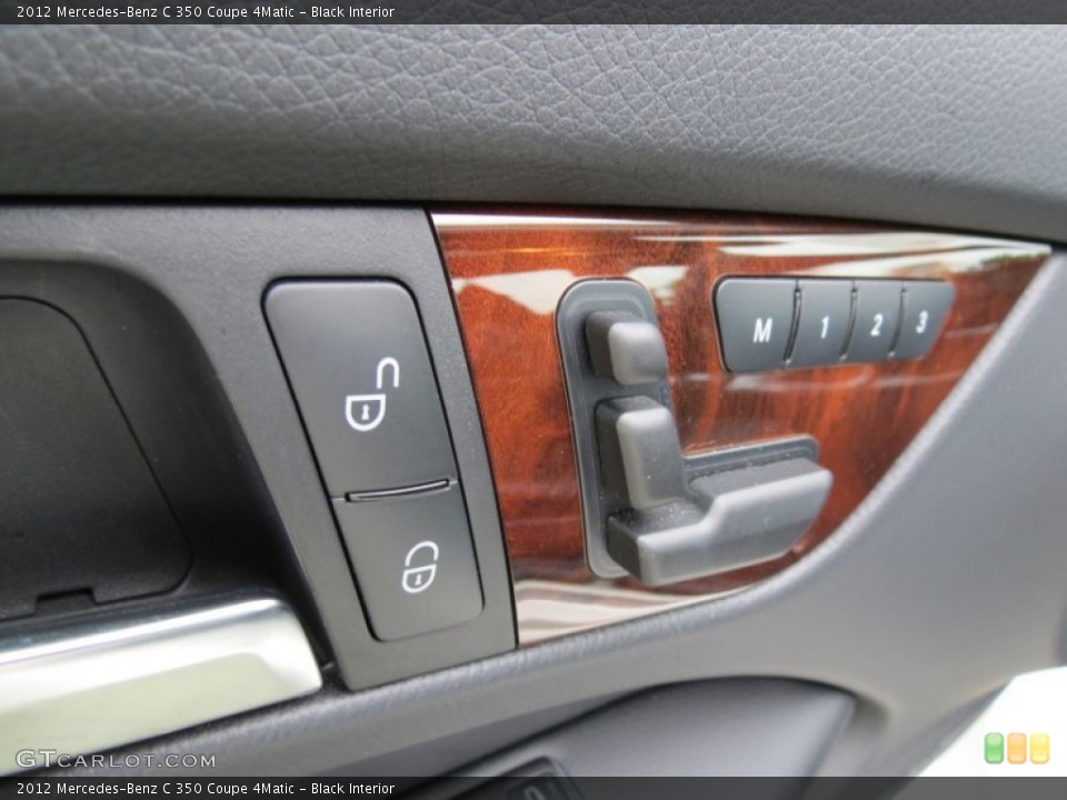 Black Interior Controls for the 2012 Mercedes-Benz C 350 Coupe 4Matic #83397834