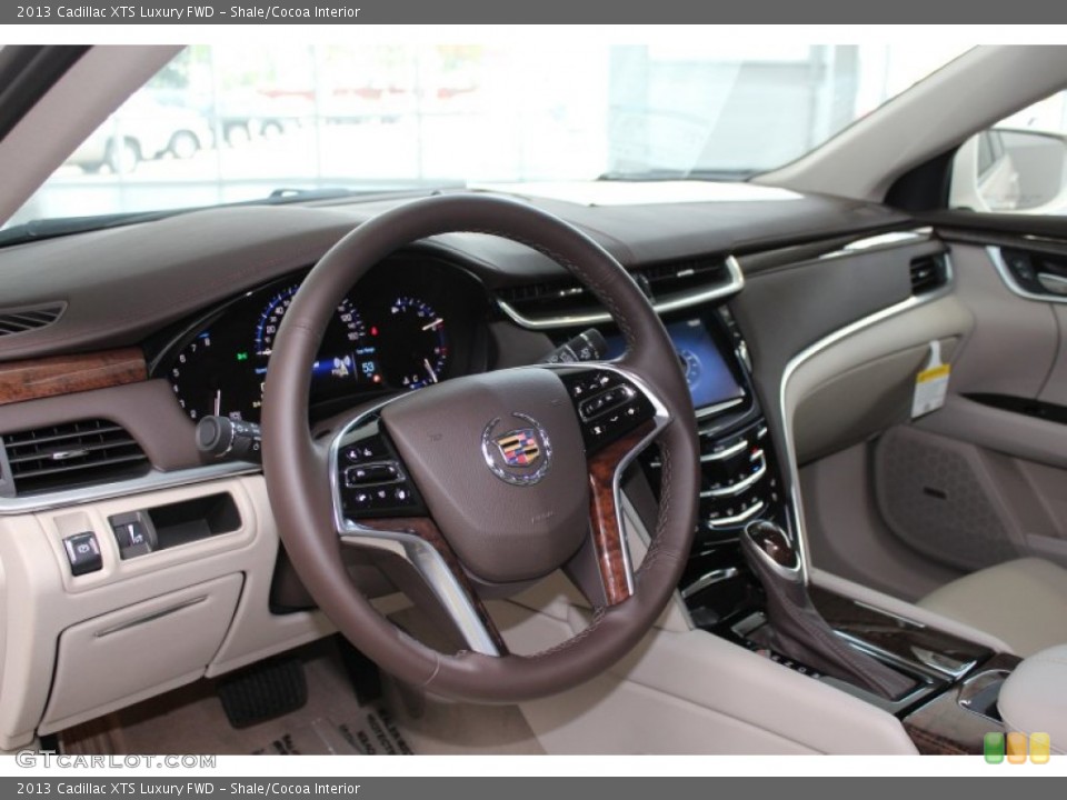 Shale/Cocoa Interior Dashboard for the 2013 Cadillac XTS Luxury FWD #83399185