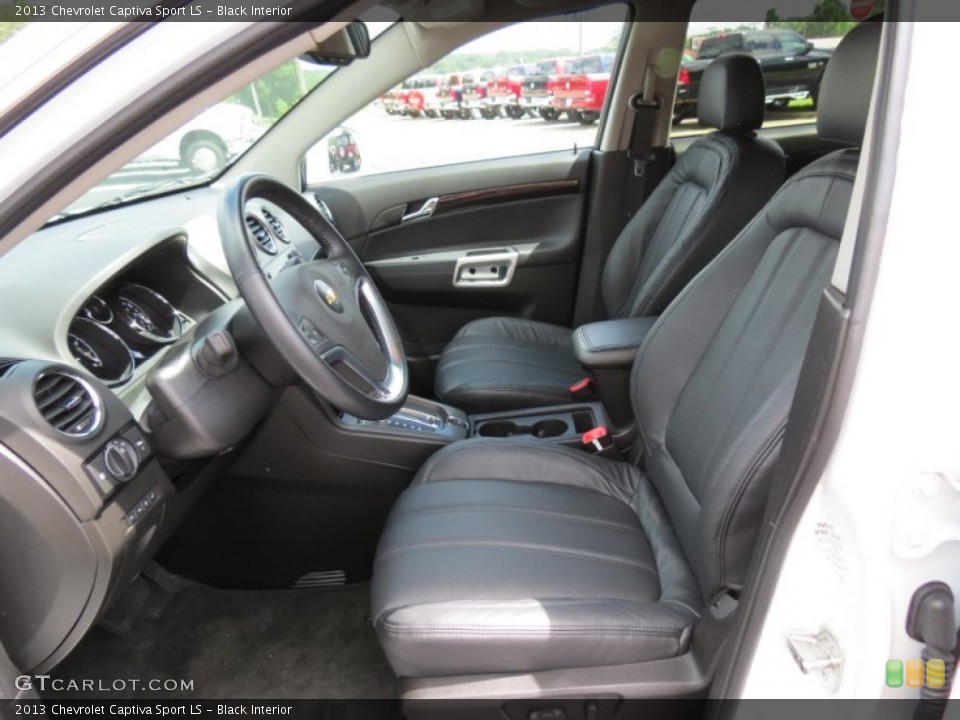 Black Interior Front Seat for the 2013 Chevrolet Captiva Sport LS #83399290
