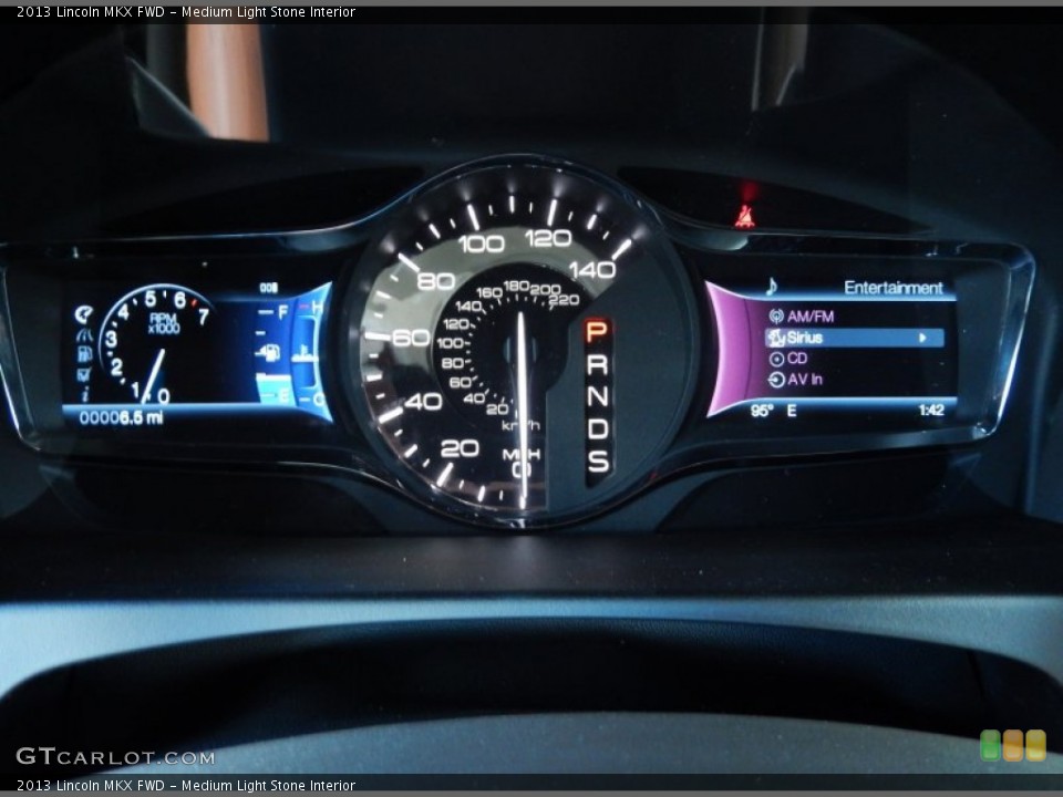 Medium Light Stone Interior Gauges for the 2013 Lincoln MKX FWD #83399665