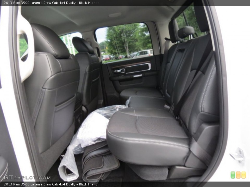 Black Interior Rear Seat for the 2013 Ram 3500 Laramie Crew Cab 4x4 Dually #83400457