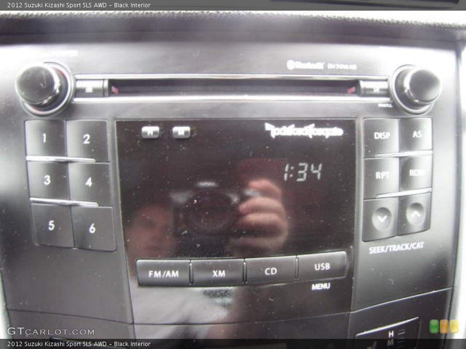 Black Interior Audio System for the 2012 Suzuki Kizashi Sport SLS AWD #83400970