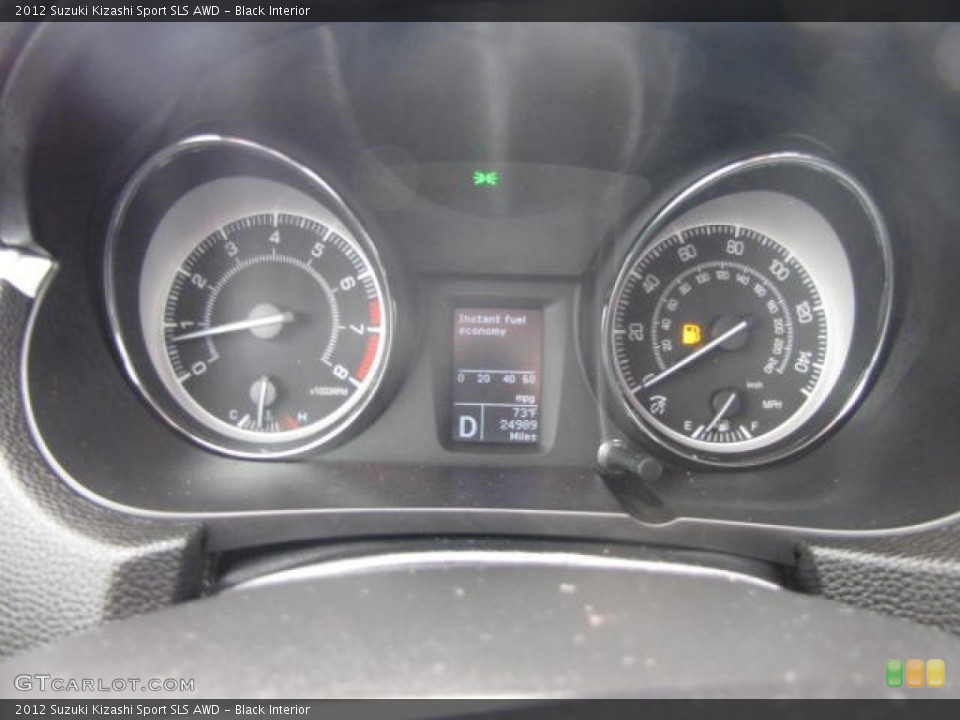Black Interior Gauges for the 2012 Suzuki Kizashi Sport SLS AWD #83401018