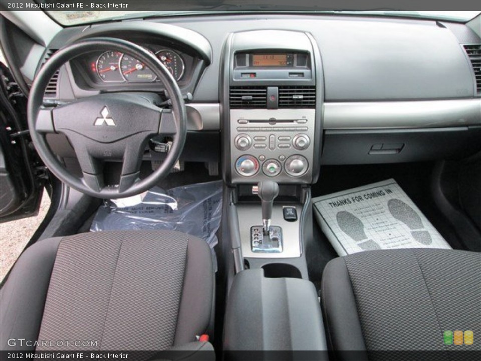 Black Interior Dashboard for the 2012 Mitsubishi Galant FE #83405552