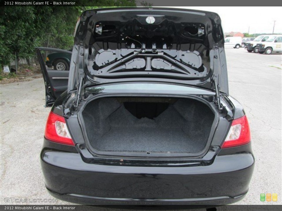 Black Interior Trunk for the 2012 Mitsubishi Galant FE #83405722