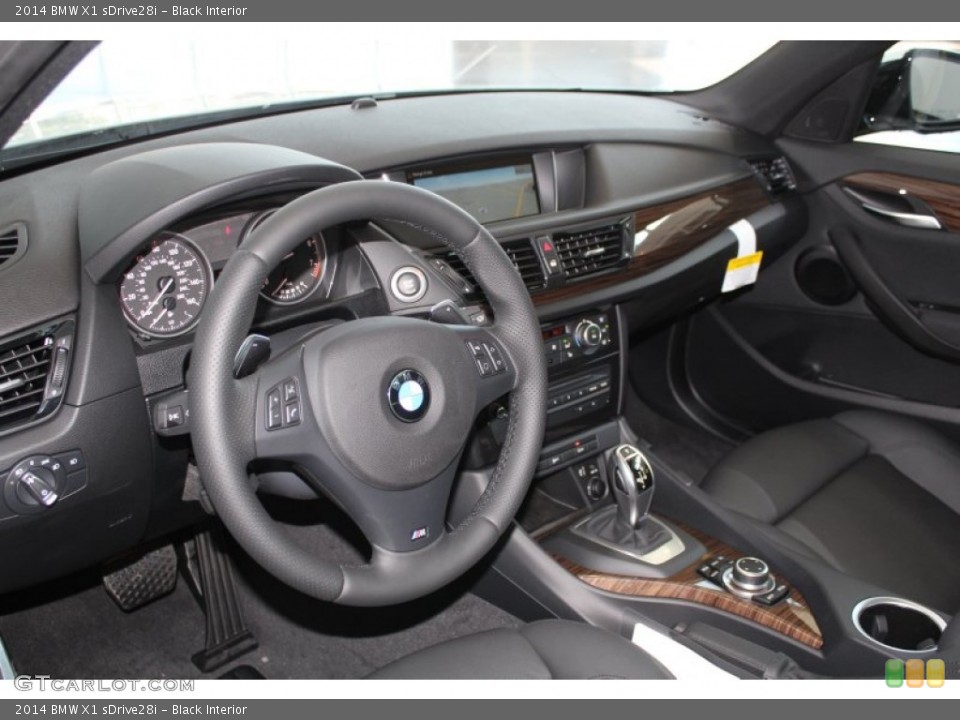 Black Interior Dashboard for the 2014 BMW X1 sDrive28i #83408205