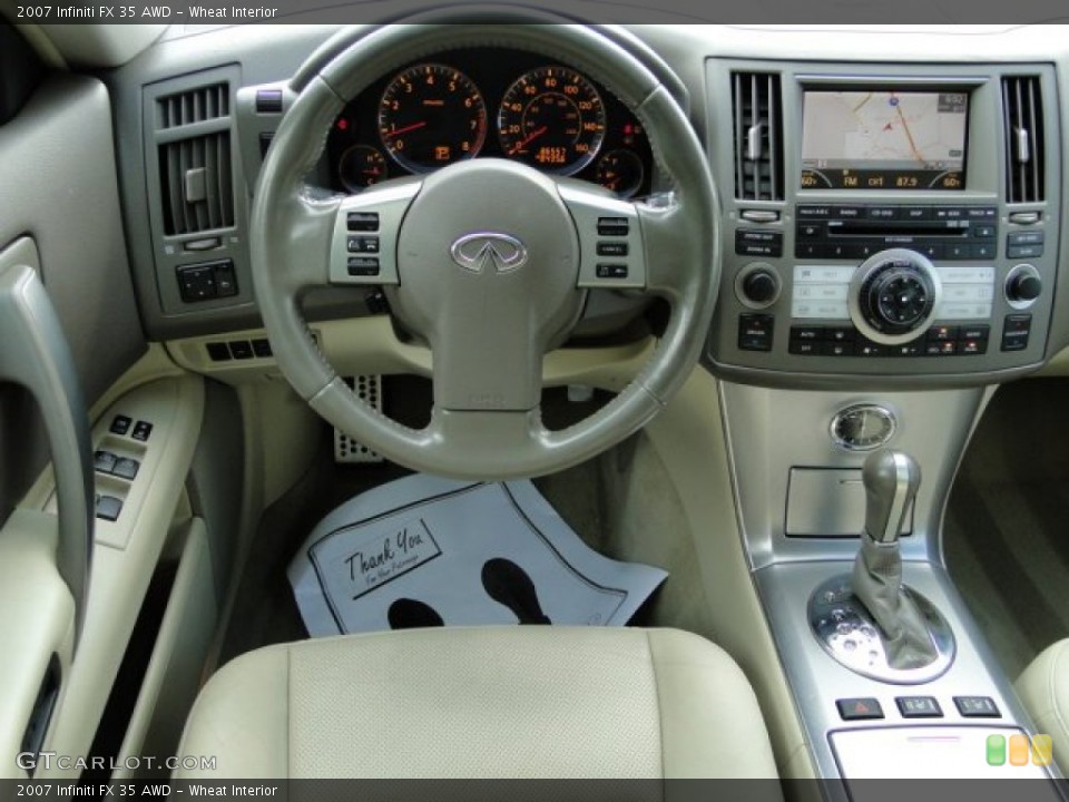 Wheat Interior Dashboard for the 2007 Infiniti FX 35 AWD #83408257