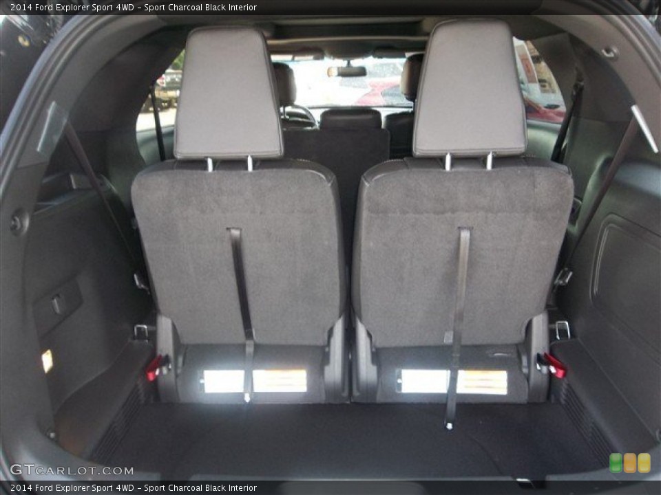 Sport Charcoal Black Interior Trunk for the 2014 Ford Explorer Sport 4WD #83409232