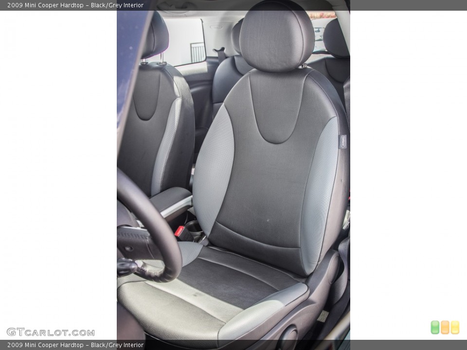Black/Grey Interior Front Seat for the 2009 Mini Cooper Hardtop #83411707